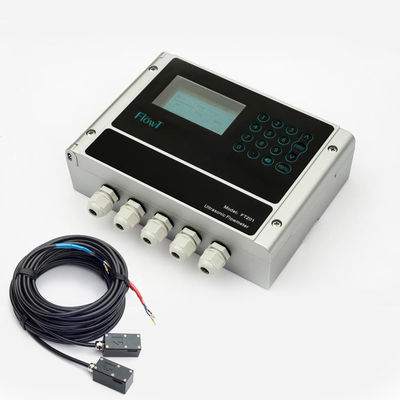 Morsetto portatile di RS232 5.00m/s sul misuratore di portata ultrasonico