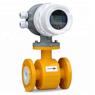 Dn300 250mm Mag Flow Water Meter Sanitary riempiono di malta il flussometro magnetico