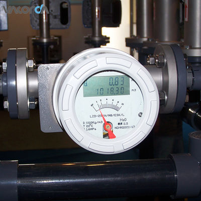 flussometro positivo di a sezione variabile della metropolitana del metallo del flussometro di spostamento per acido